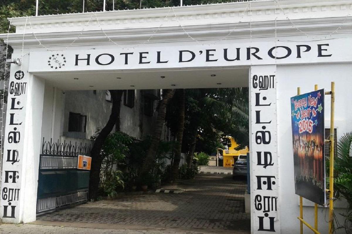 Hotel D'Europe Pondicherry Exterior photo